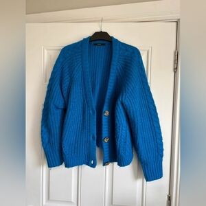 George Bright Blue Women's Cardigan